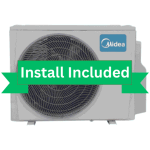 Midea EVOX DLCURAH24 2 Ton Ducted Inverter Heat Pump System