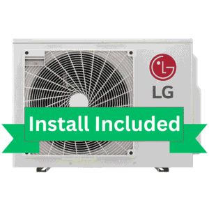 LG Multi F Series 1.5 Ton Ductless Heat Pump